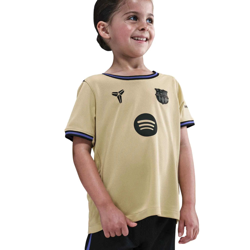 Nike 2025-26 Barcelona Little Kids' Stadium Away Kit