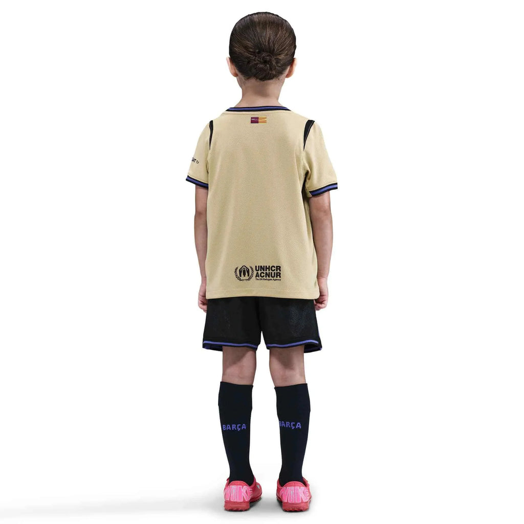 Nike 2025-26 Barcelona Little Kids' Stadium Away Kit