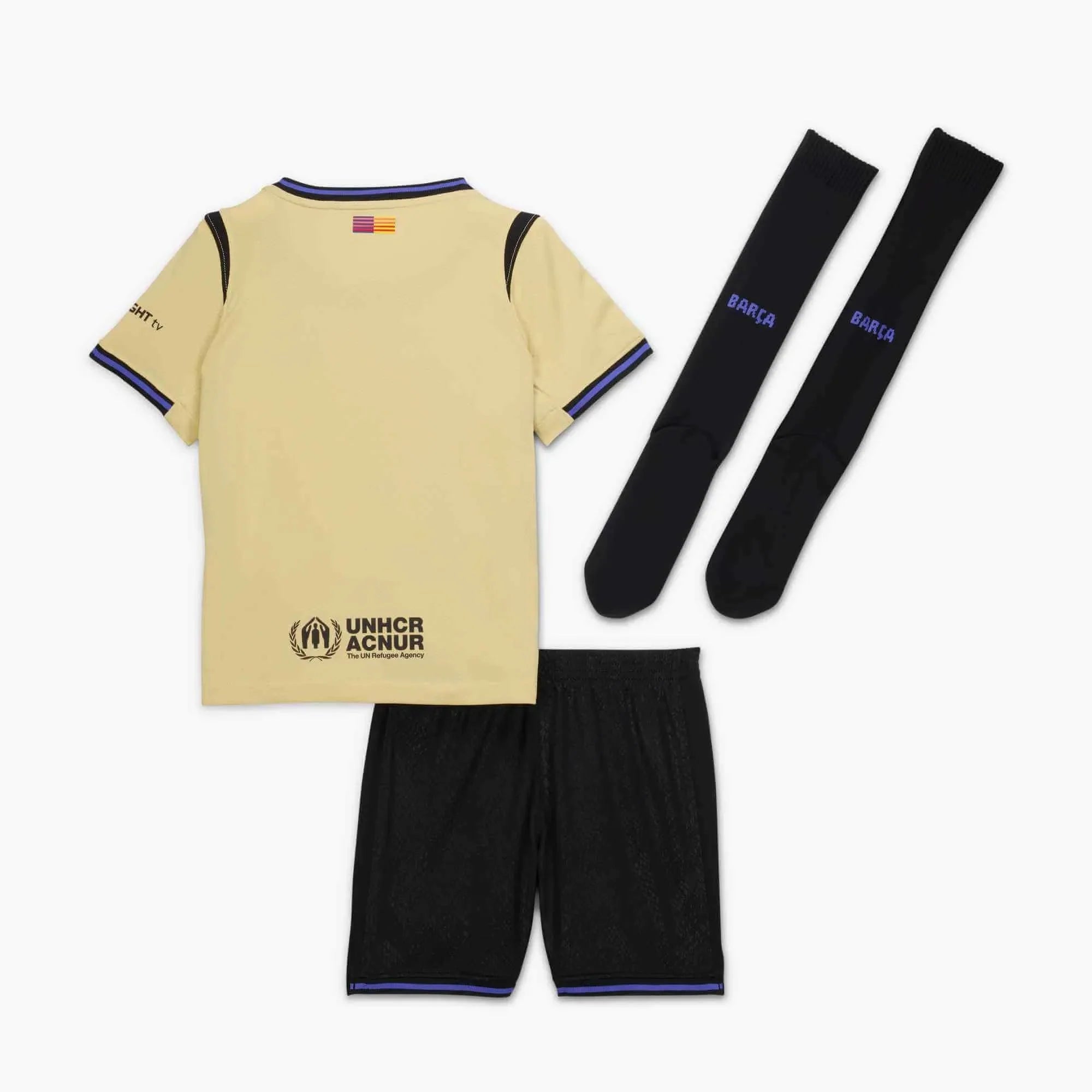 Nike 2025-26 Barcelona Little Kids' Stadium Away Kit
