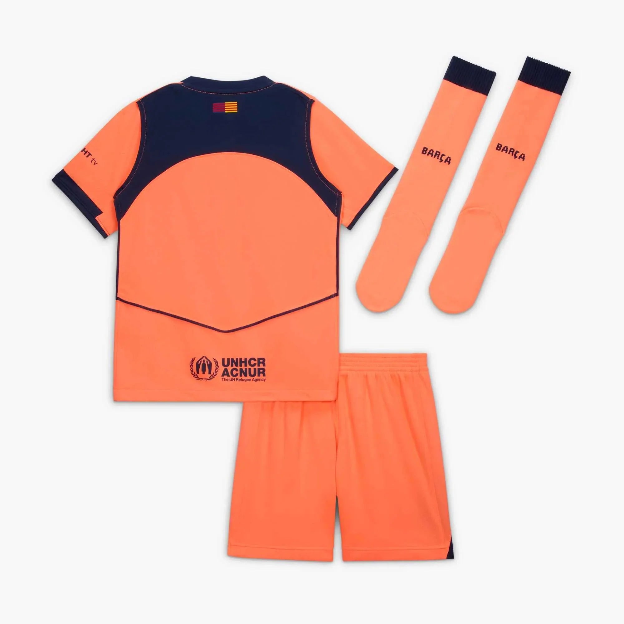 Nike 2025-26 Barcelona Little Kids' Stadium Third Kit