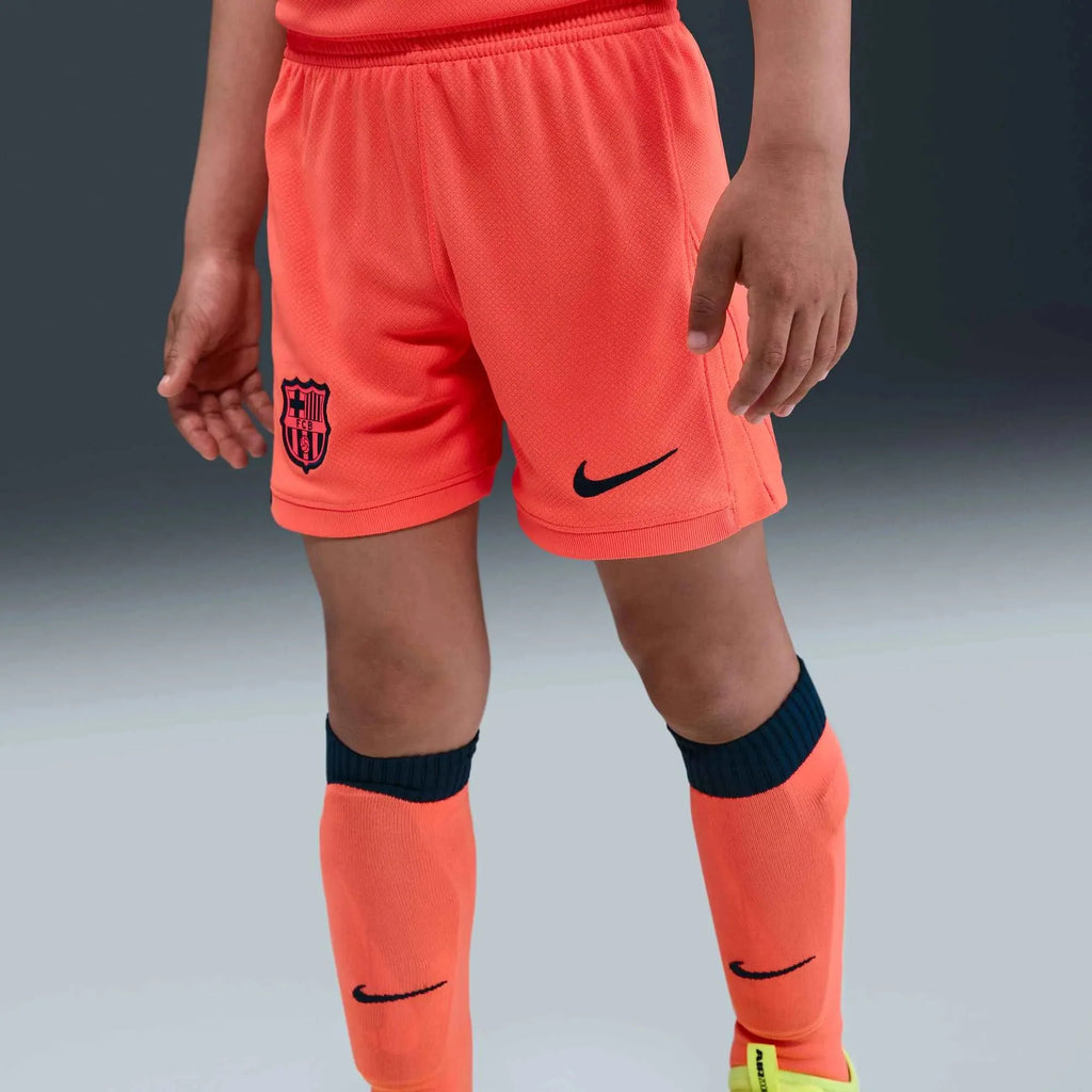 Nike 2025-26 Barcelona Little Kids' Stadium Third Kit