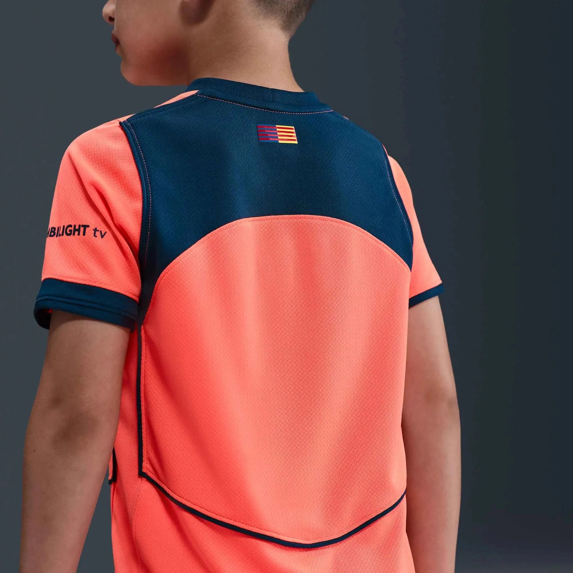 Nike 2025-26 Barcelona Little Kids' Stadium Third Kit