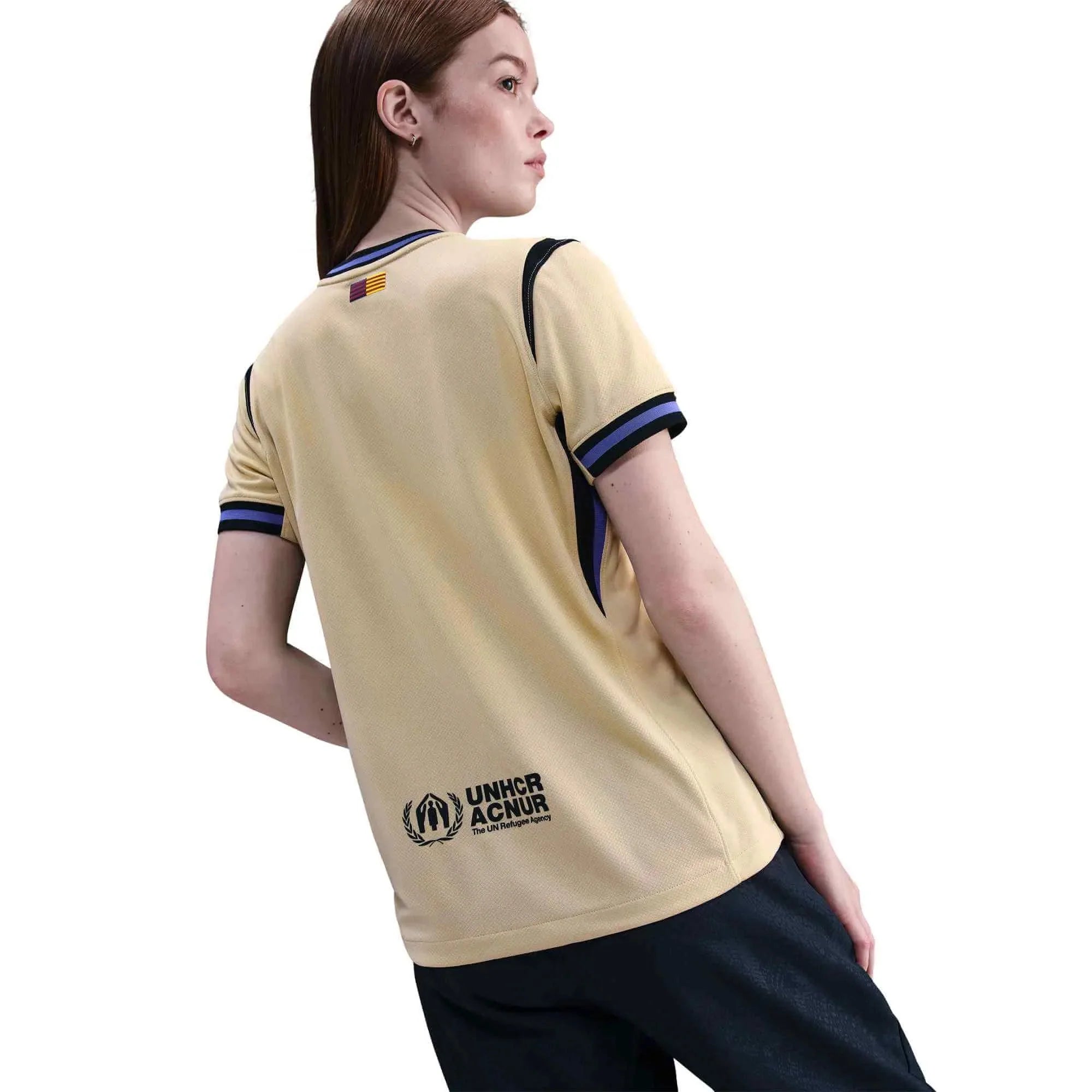 Nike 2025-26 Barcelona Women's Stadium Away Soccer Jersey