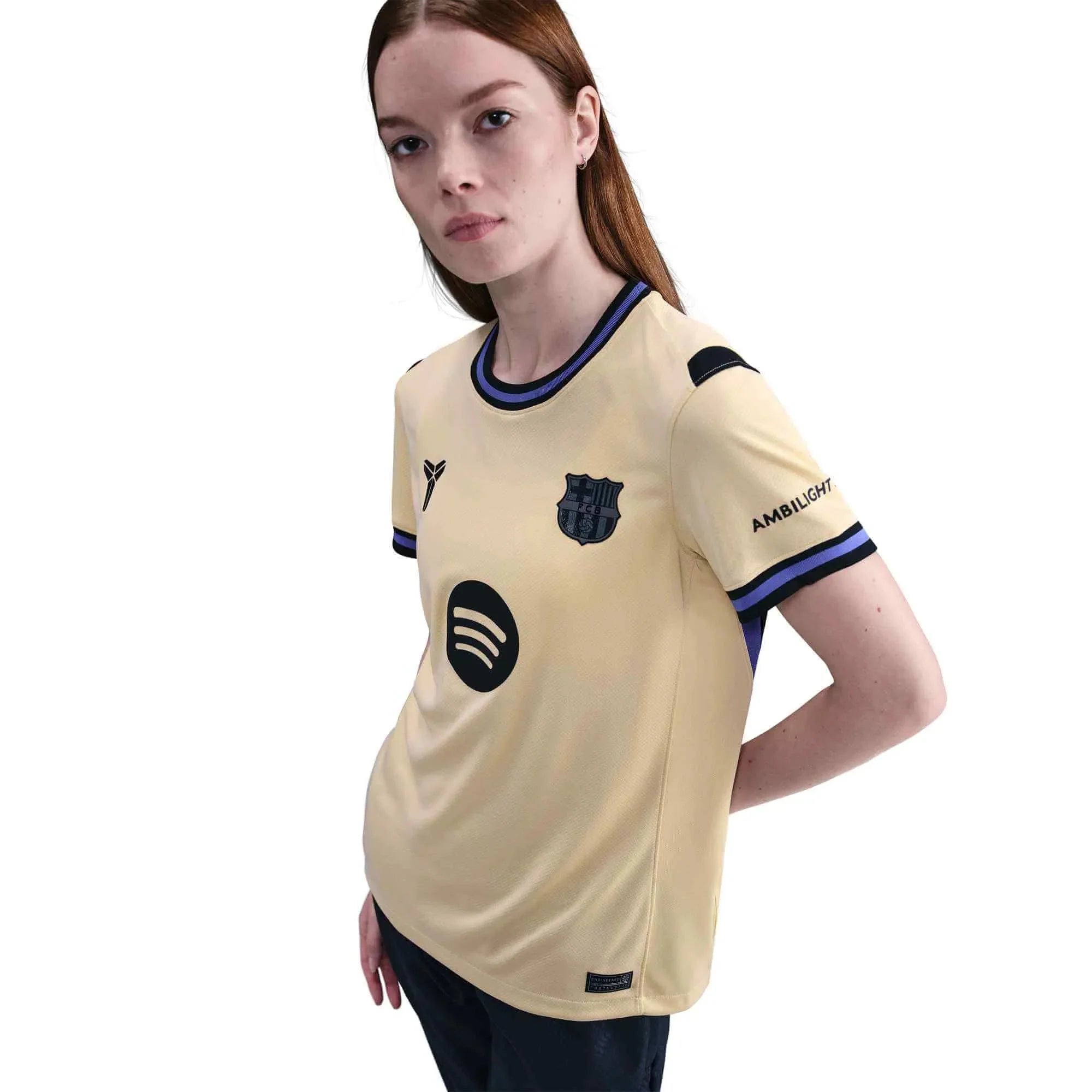 Nike 2025-26 Barcelona Women's Stadium Away Soccer Jersey