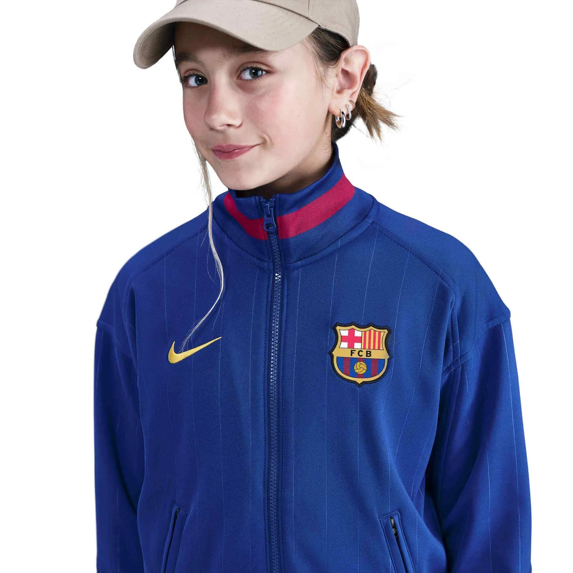 Nike 2025-26 Barcelona Youth Academy Pro Anthem Jacket