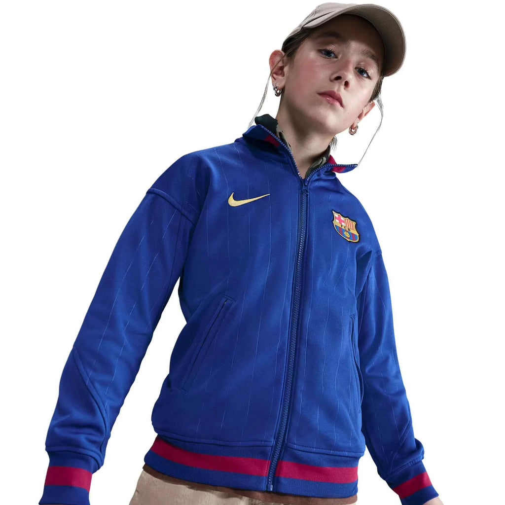 Nike 2025-26 Barcelona Youth Academy Pro Anthem Jacket