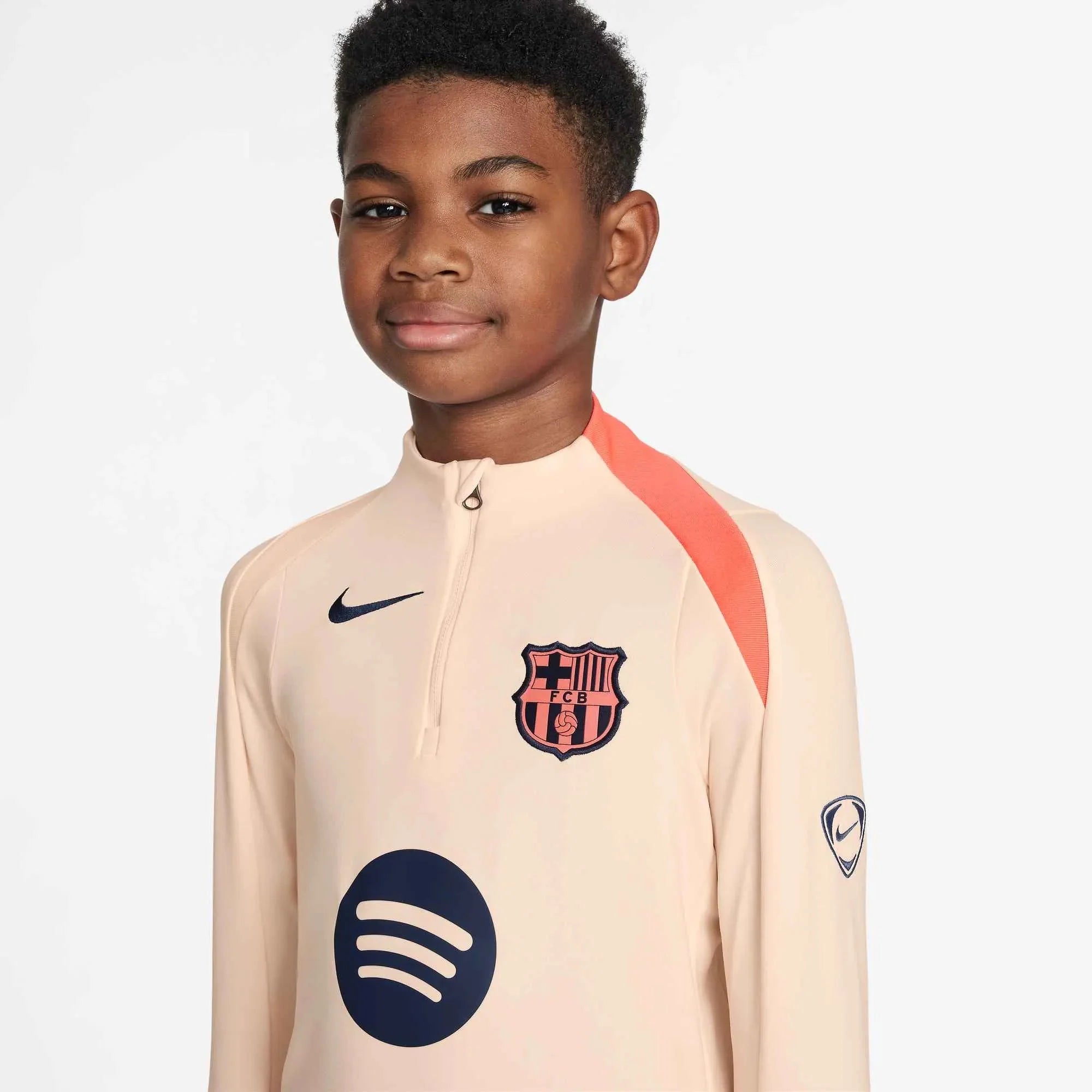 Nike 2025-26 Barcelona Youth DF Strike Drill Top