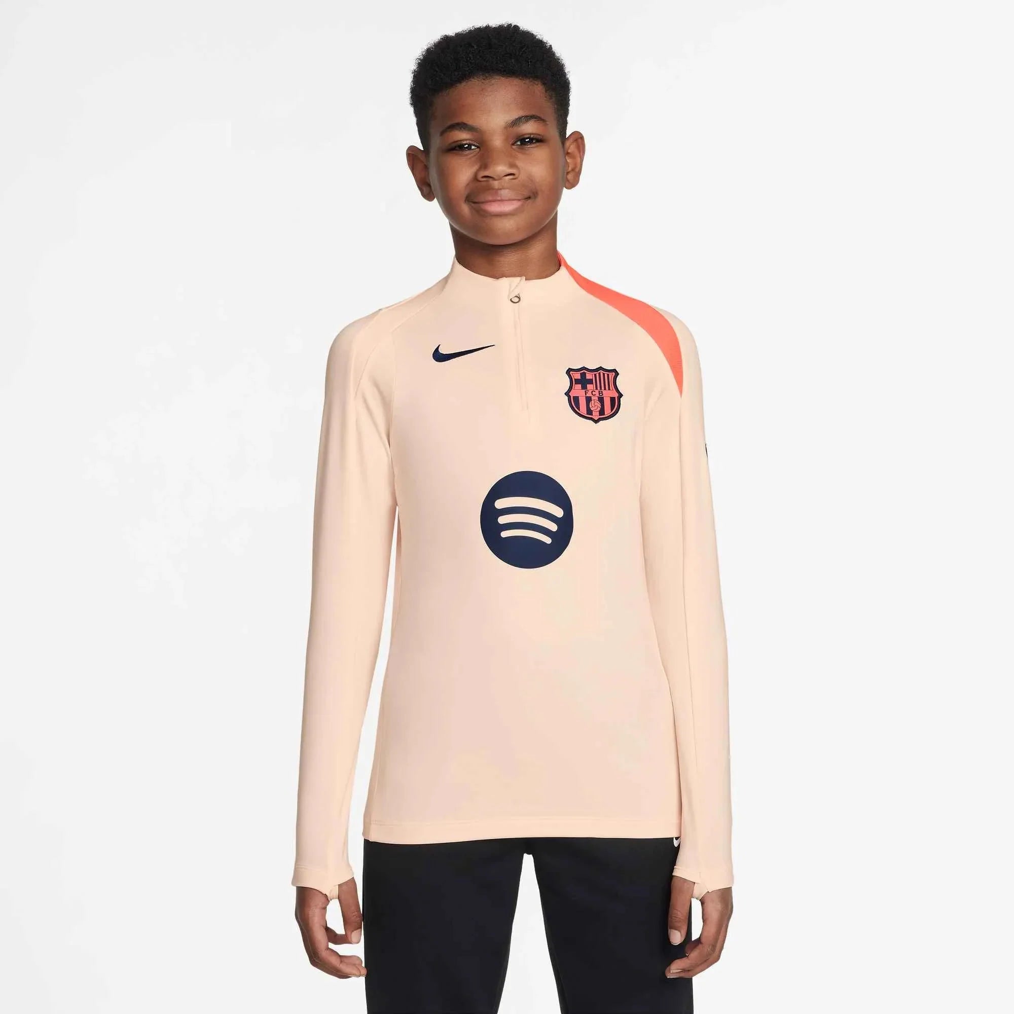 Nike 2025-26 Barcelona Youth DF Strike Drill Top