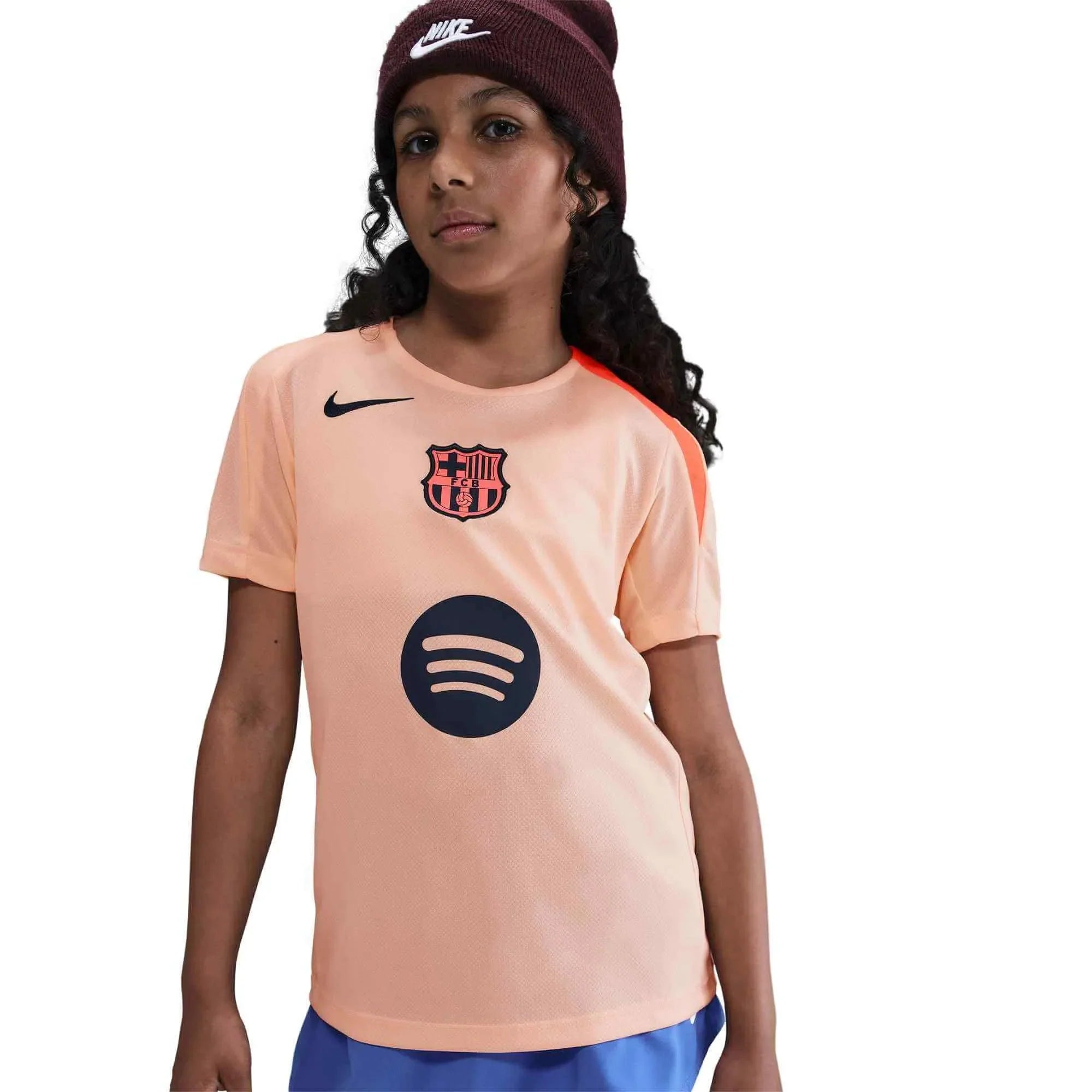 Nike 2025-26 Barcelona Youth DF Strike Top