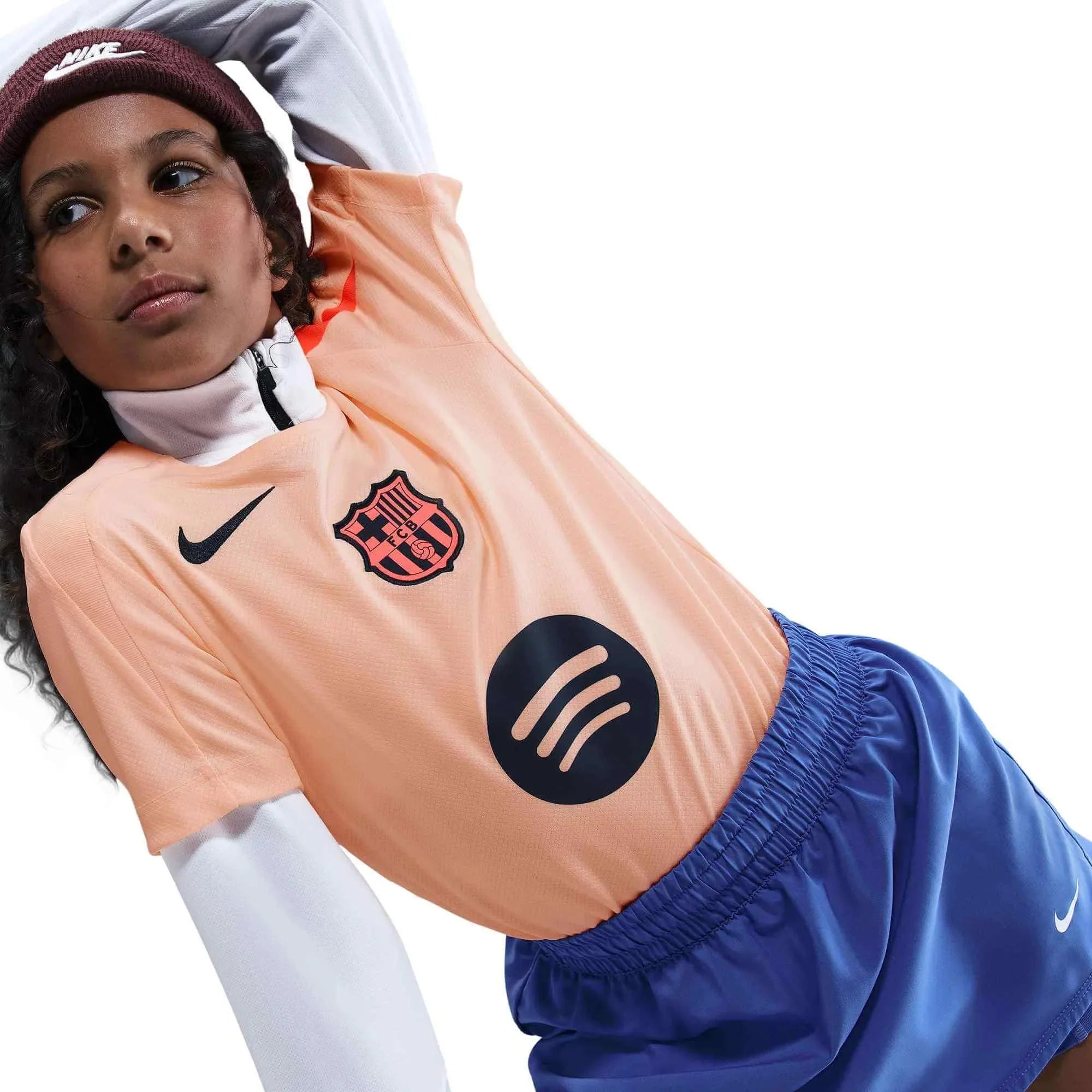 Nike 2025-26 Barcelona Youth DF Strike Top