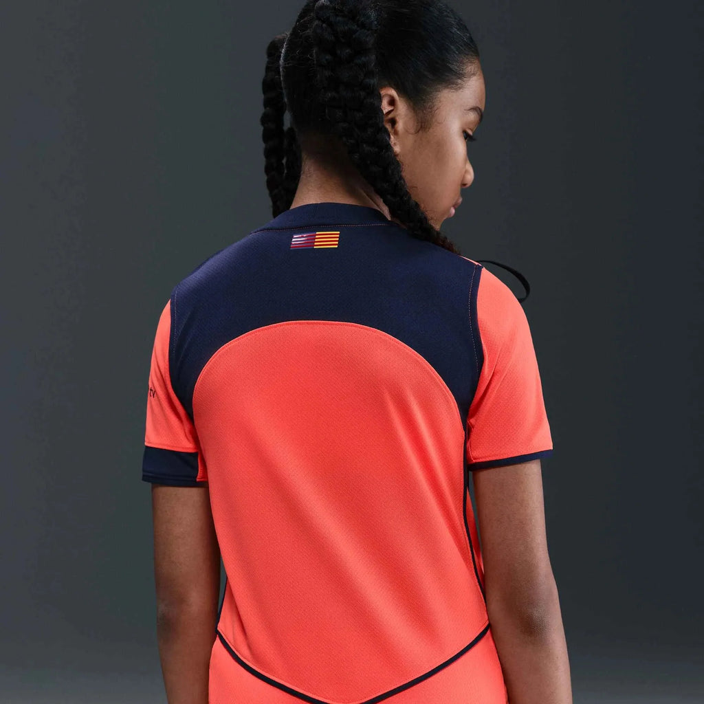Nike 2025-26 Barcelona Youth Stadium Third Soccer Jersey
