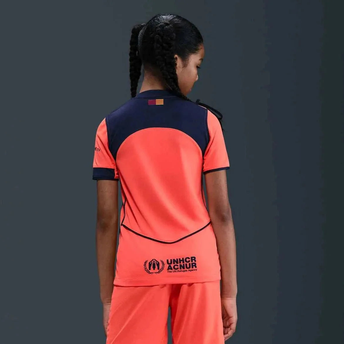 Nike 2025-26 Barcelona Youth Stadium Third Soccer Jersey
