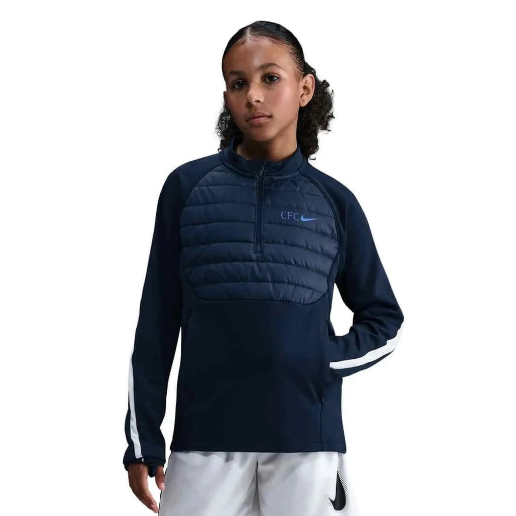 Nike 2025-26 Chelsea Youth Academy Winter Warrior Drill Top
