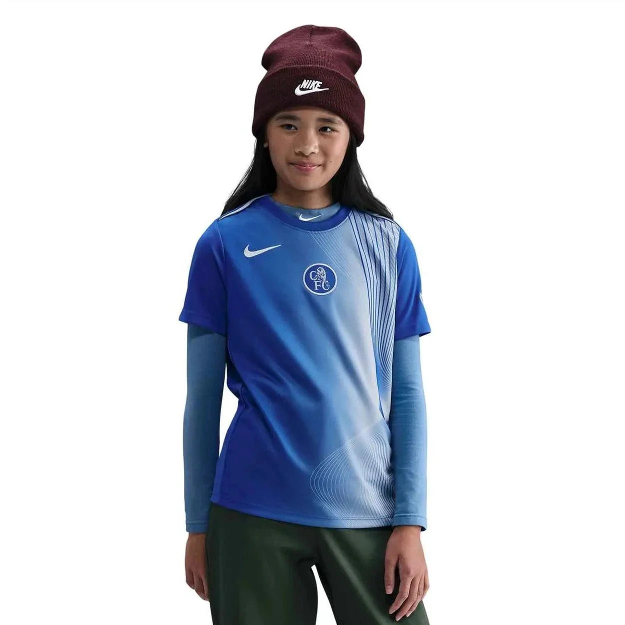 Nike 2025-26 Chelsea Youth DF Academy Pro Top