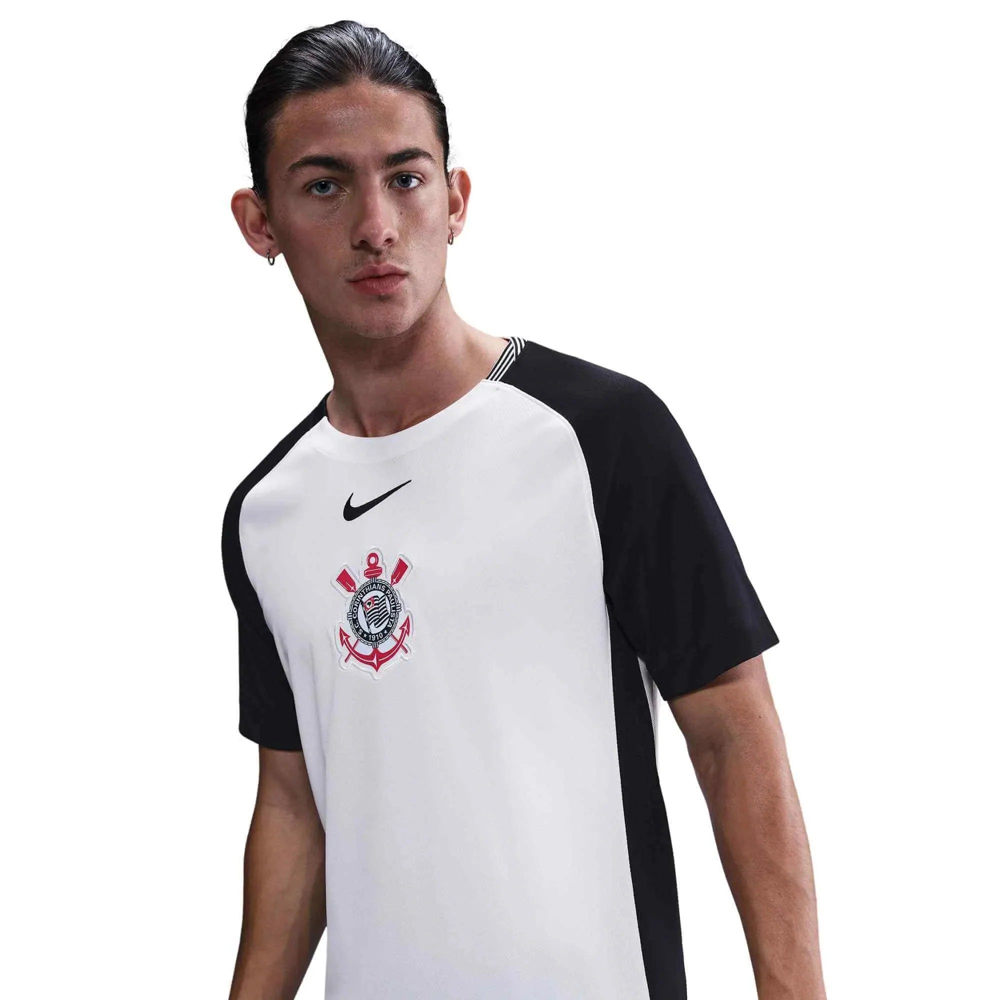 Nike 2025-26 Corinthians Men's Stadium Home Soccer Jersey