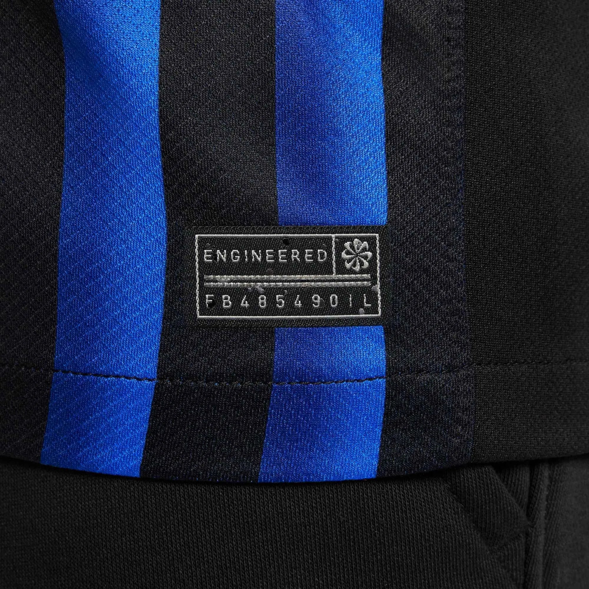 Nike 2025-26 Inter Milan Youth Stadium Home Soccer Jersey