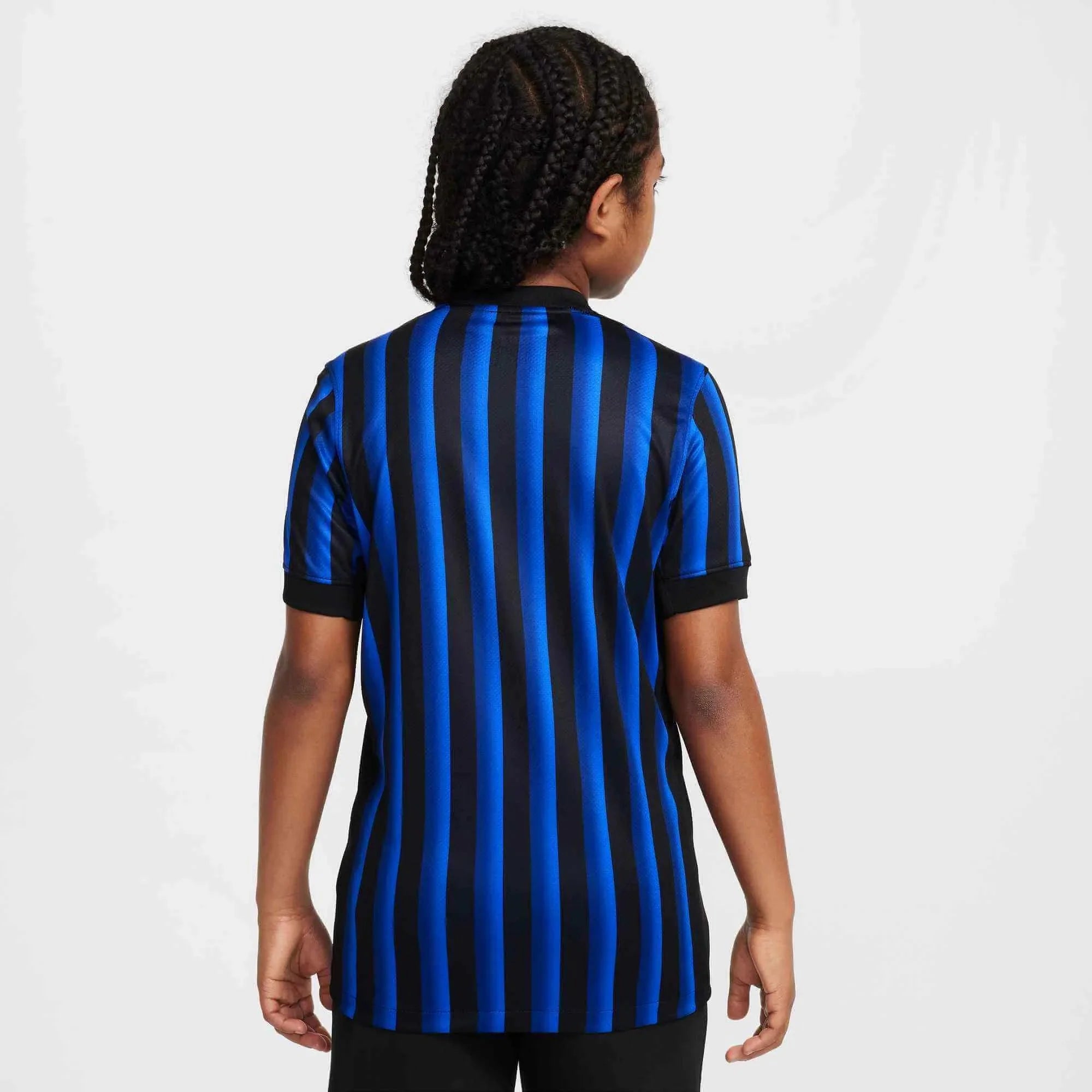 Nike 2025-26 Inter Milan Youth Stadium Home Soccer Jersey