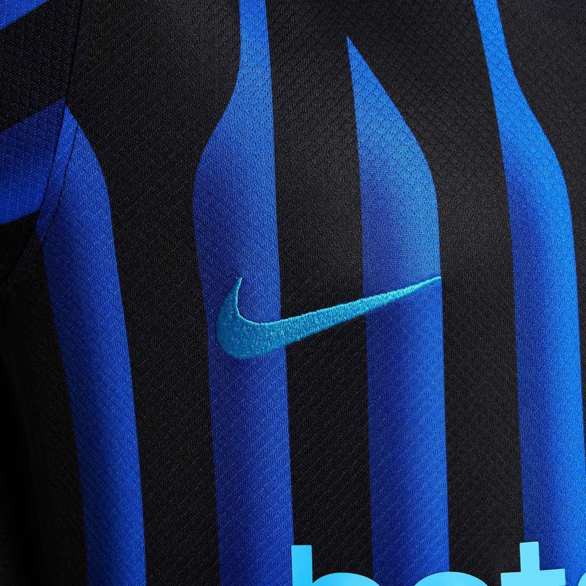 Nike 2025-26 Inter Milan Youth Stadium Home Soccer Jersey