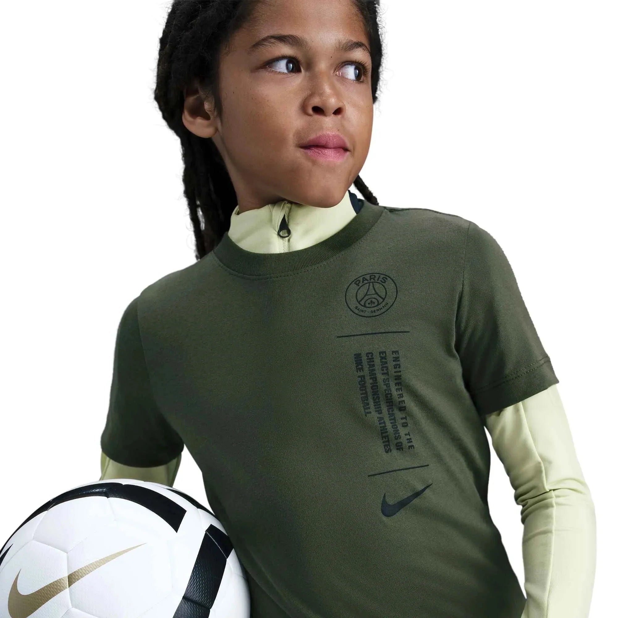 Nike 2025-26 PSG Youth Football Tee