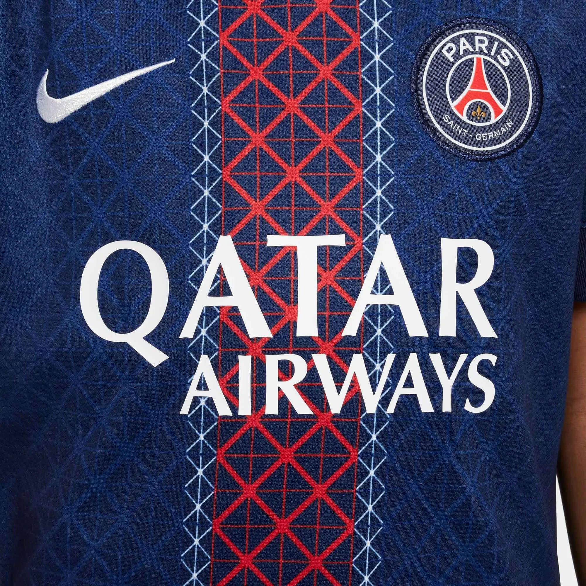 Nike 2025-26 PSG Youth Stadium Home Soccer Jersey
