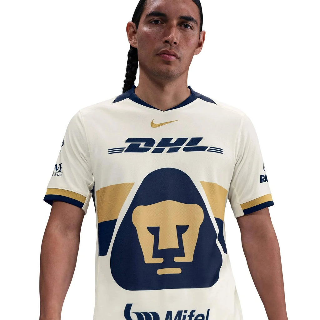 Nike 2025-26 Pumas Men's Stadium Home Soccer Jersey