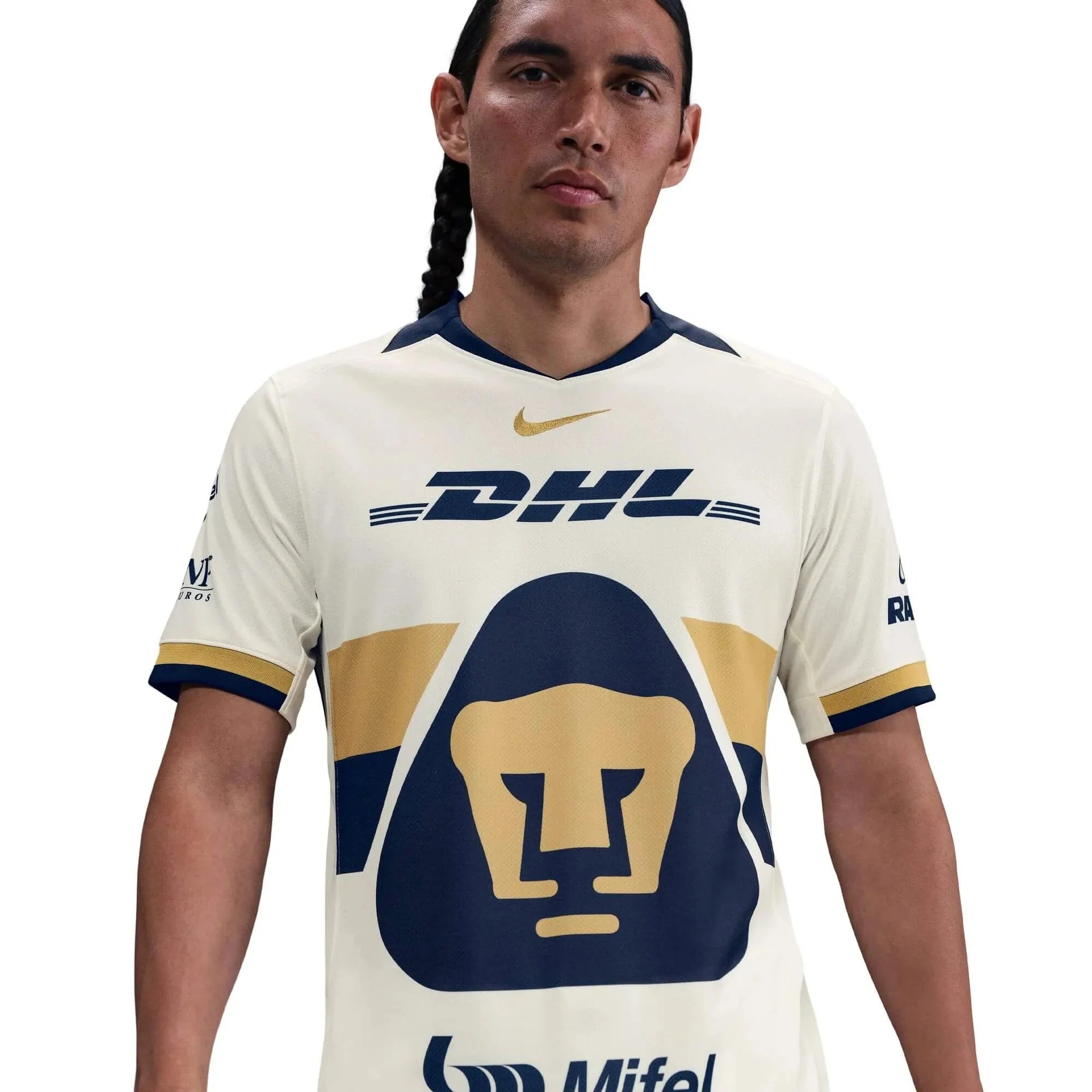 Nike 2025-26 Pumas Men's Stadium Home Soccer Jersey