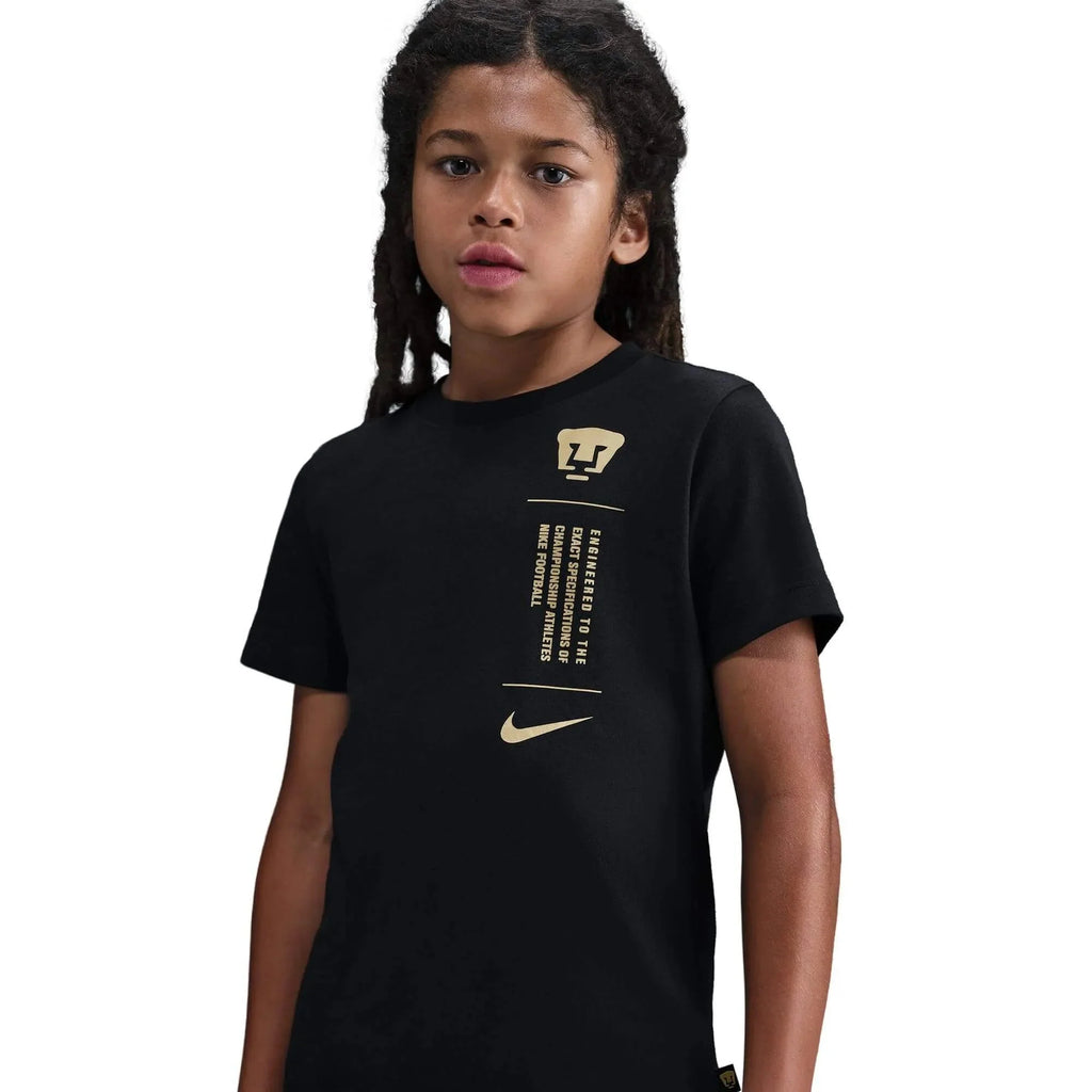 Nike 2025-26 Pumas Youth Football Tee