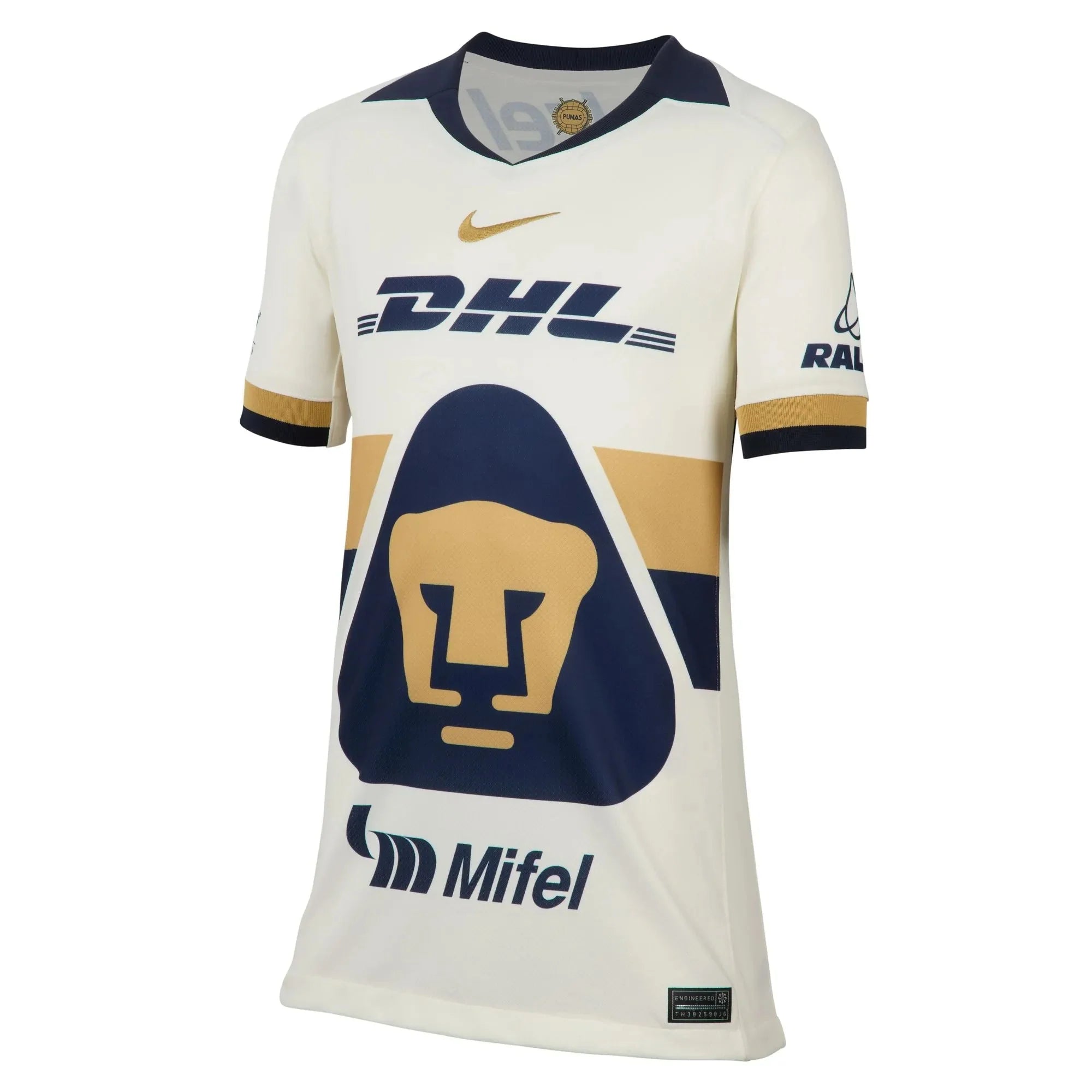 Nike 2025-26 Pumas Youth Stadium Home Soccer Jersey