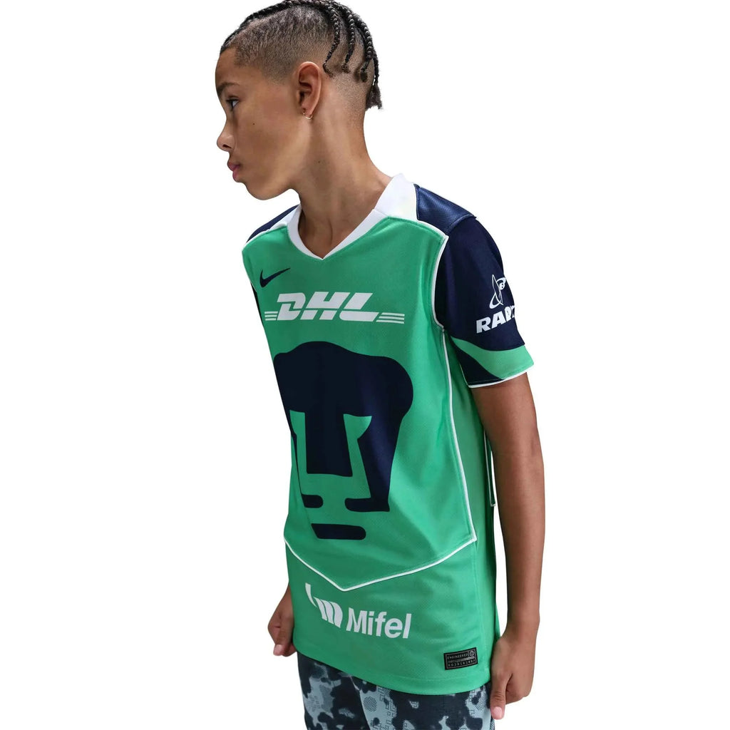 Nike 2025-26 Pumas Youth Stadium Third Soccer Jersey