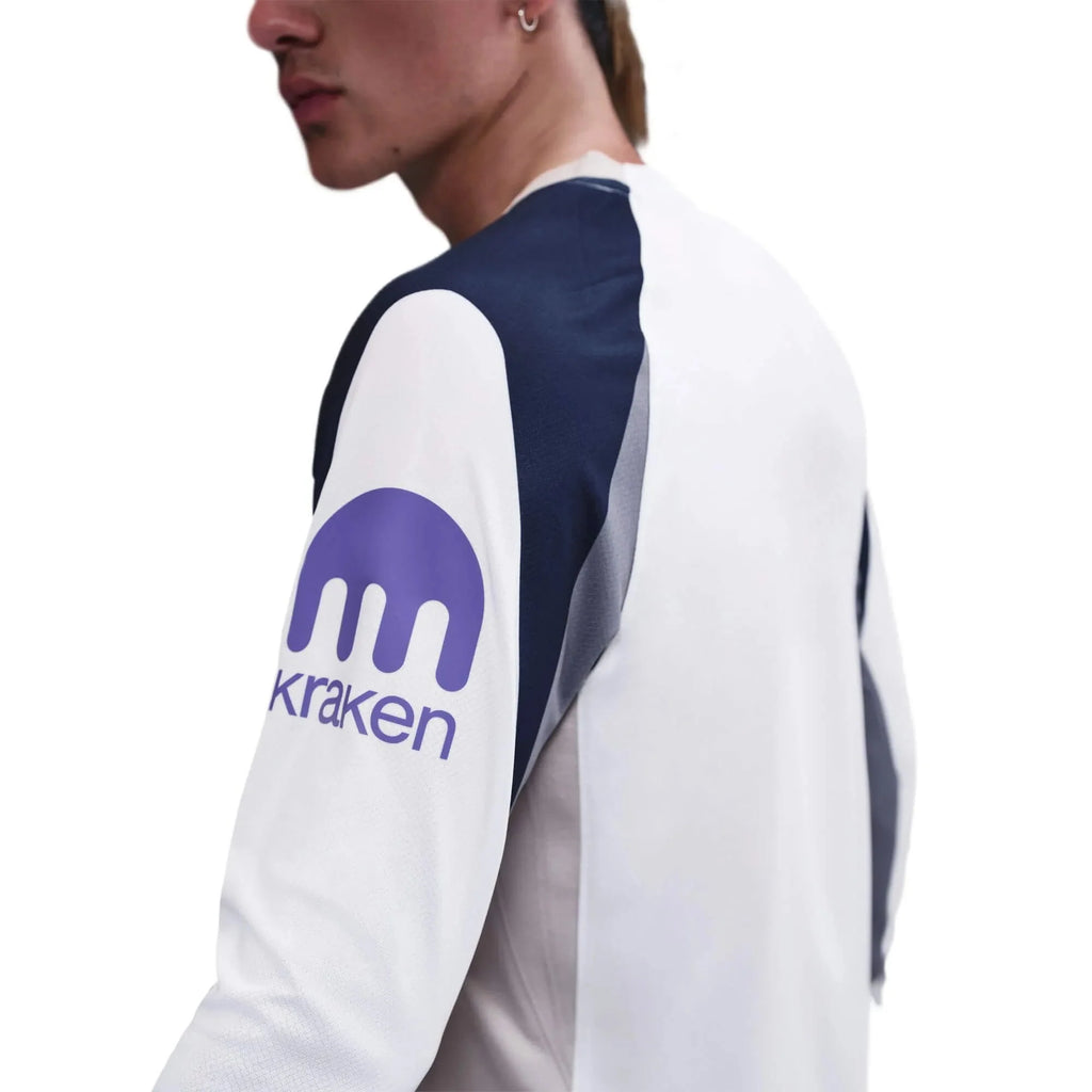 Nike 2025-26 Tottenham Men's Stadium Home Long-Sleeve Soccer Jersey