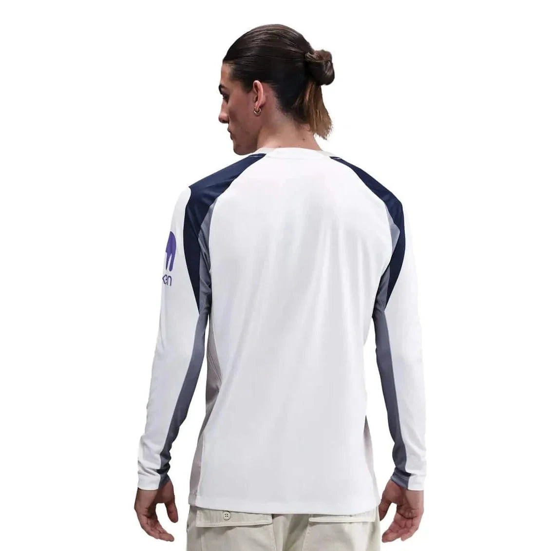 Nike 2025-26 Tottenham Men's Stadium Home Long-Sleeve Soccer Jersey