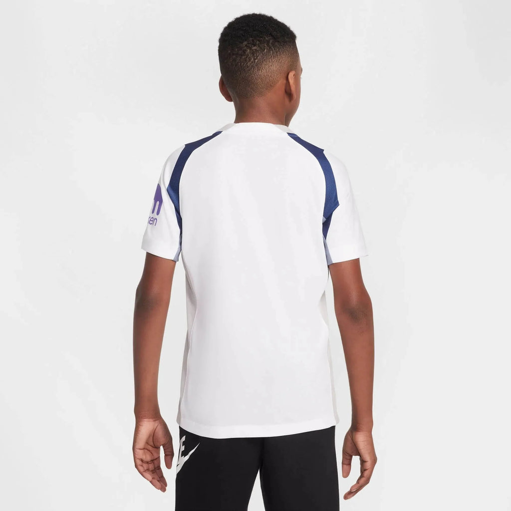 Nike 2025-26 Tottenham Youth Stadium Home Soccer Jersey