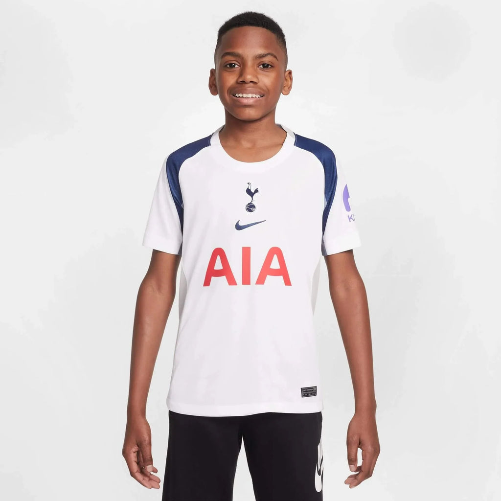 Nike 2025-26 Tottenham Youth Stadium Home Soccer Jersey