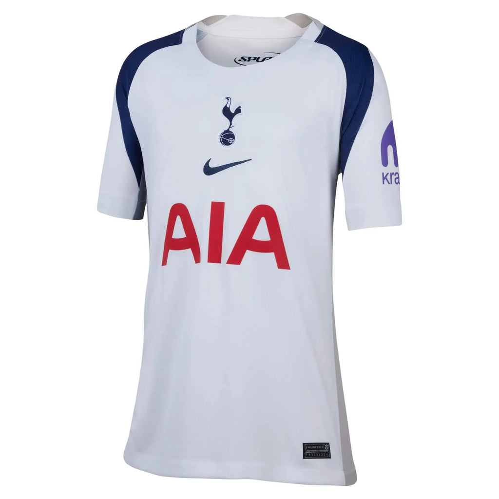 Nike 2025-26 Tottenham Youth Stadium Home Soccer Jersey
