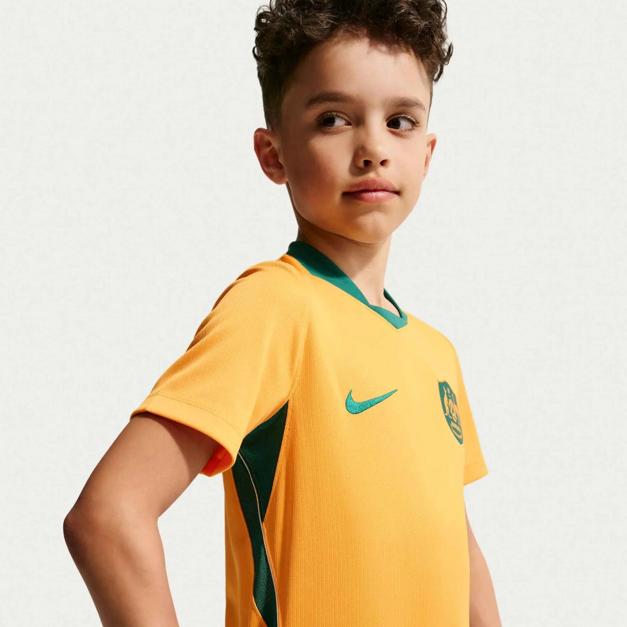 Nike 2026 Australia Youth Stadium Home Soccer Jersey