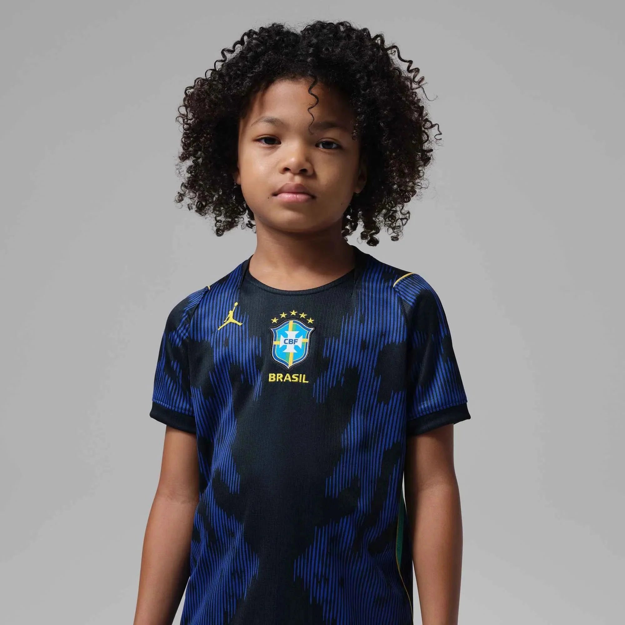 Nike 2026 Brazil Little Kids' Stadium Away Kit