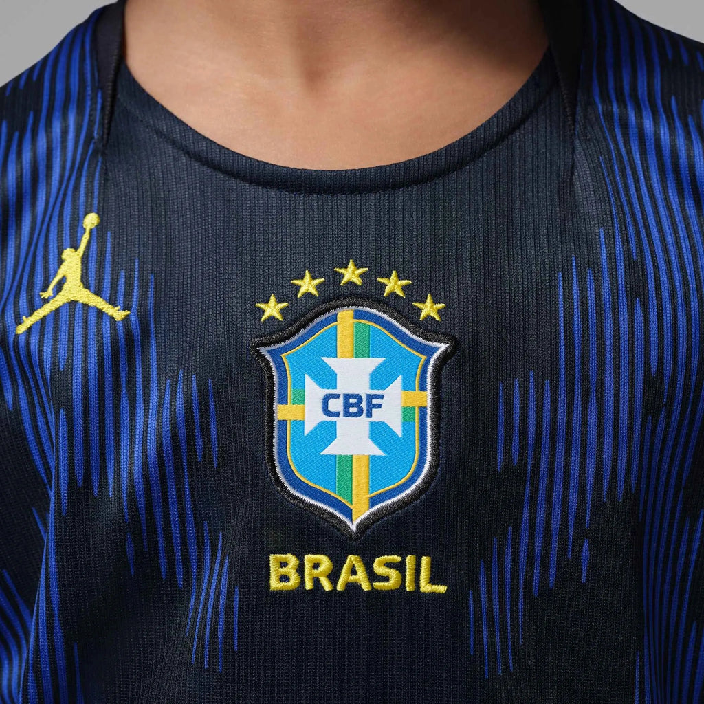 Nike 2026 Brazil Little Kids' Stadium Away Kit