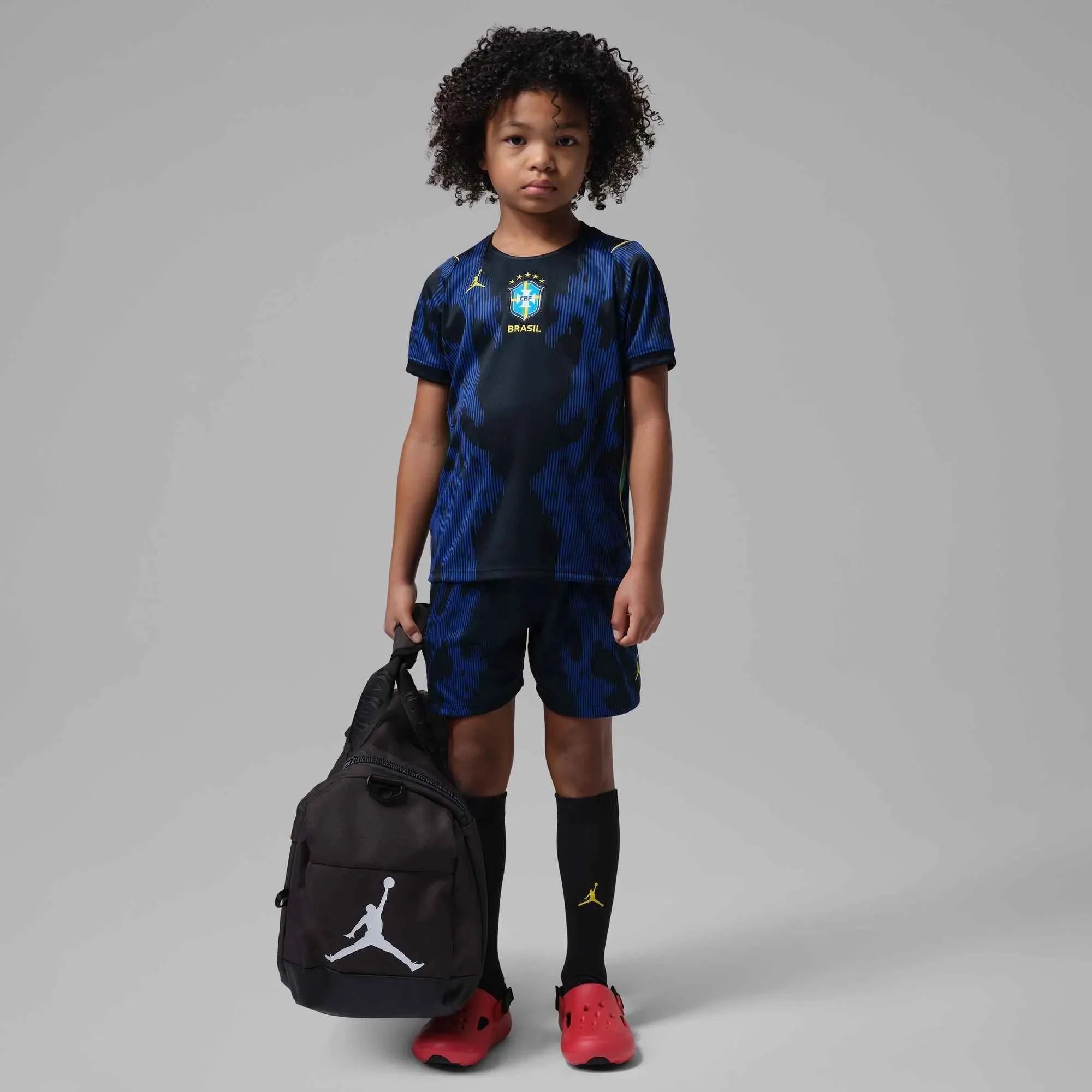 Nike 2026 Brazil Little Kids' Stadium Away Kit