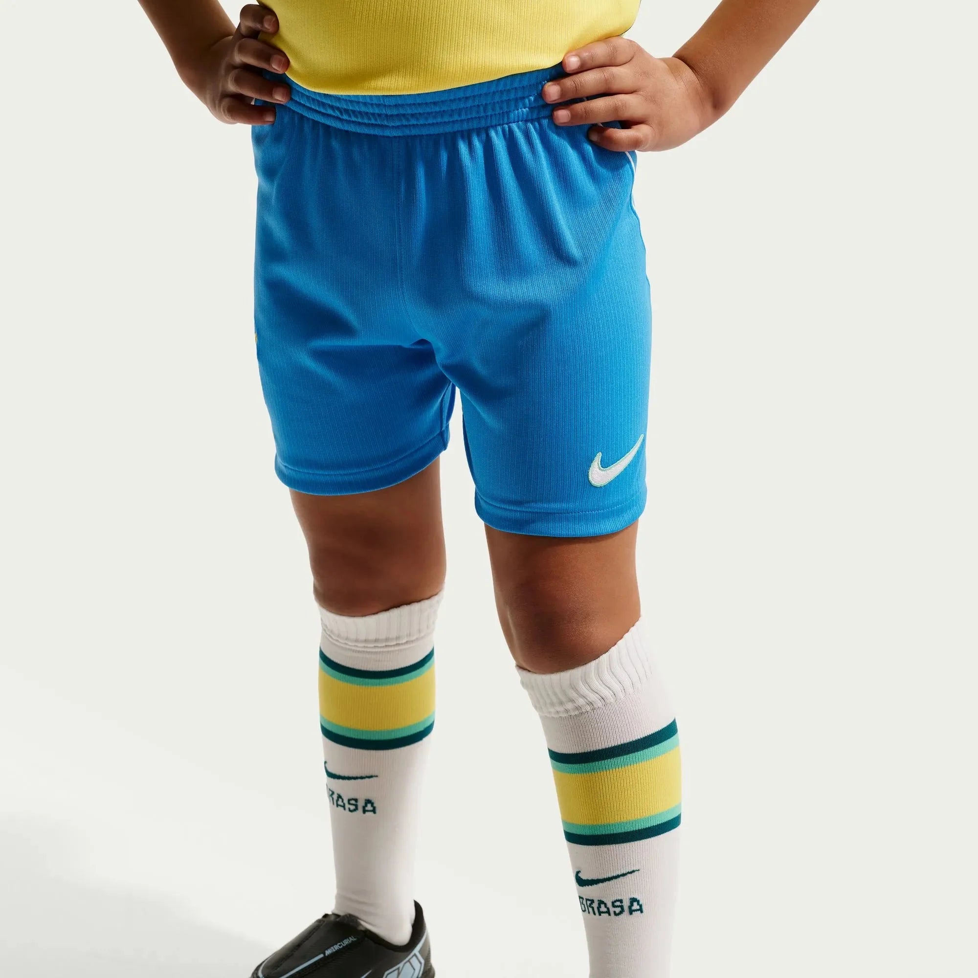 Nike 2026 Brazil Little Kids' Stadium Home Kit