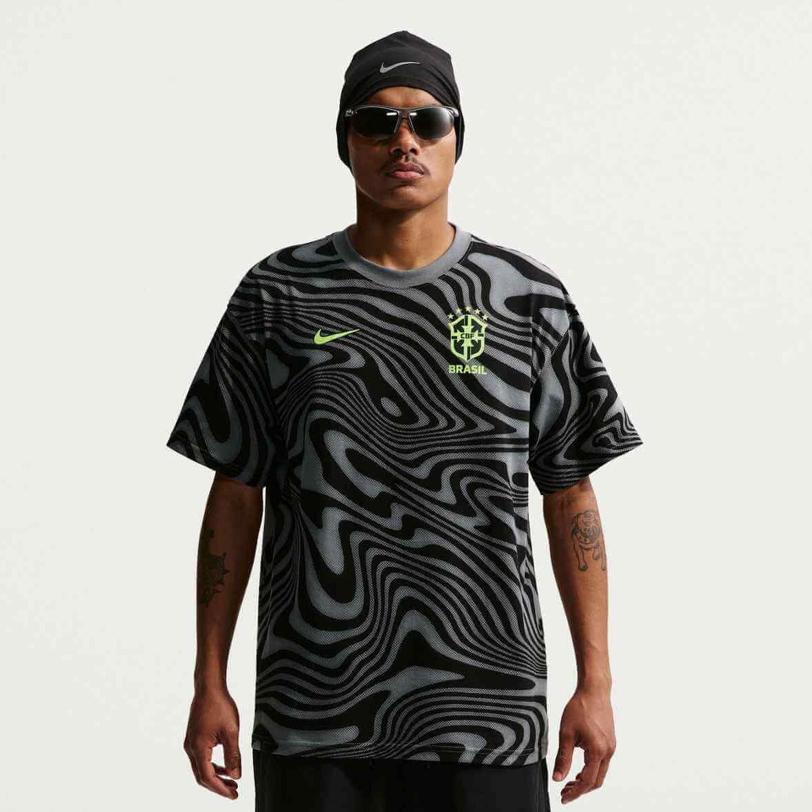 Nike 2026 Brazil Men's All Over Print Tee