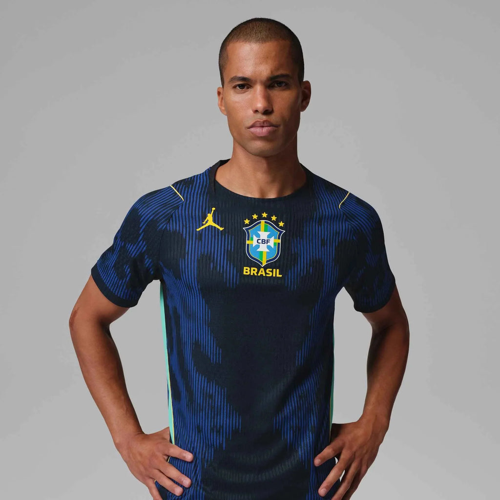 Nike 2026 Brazil Men's Authentic Away Soccer Jersey