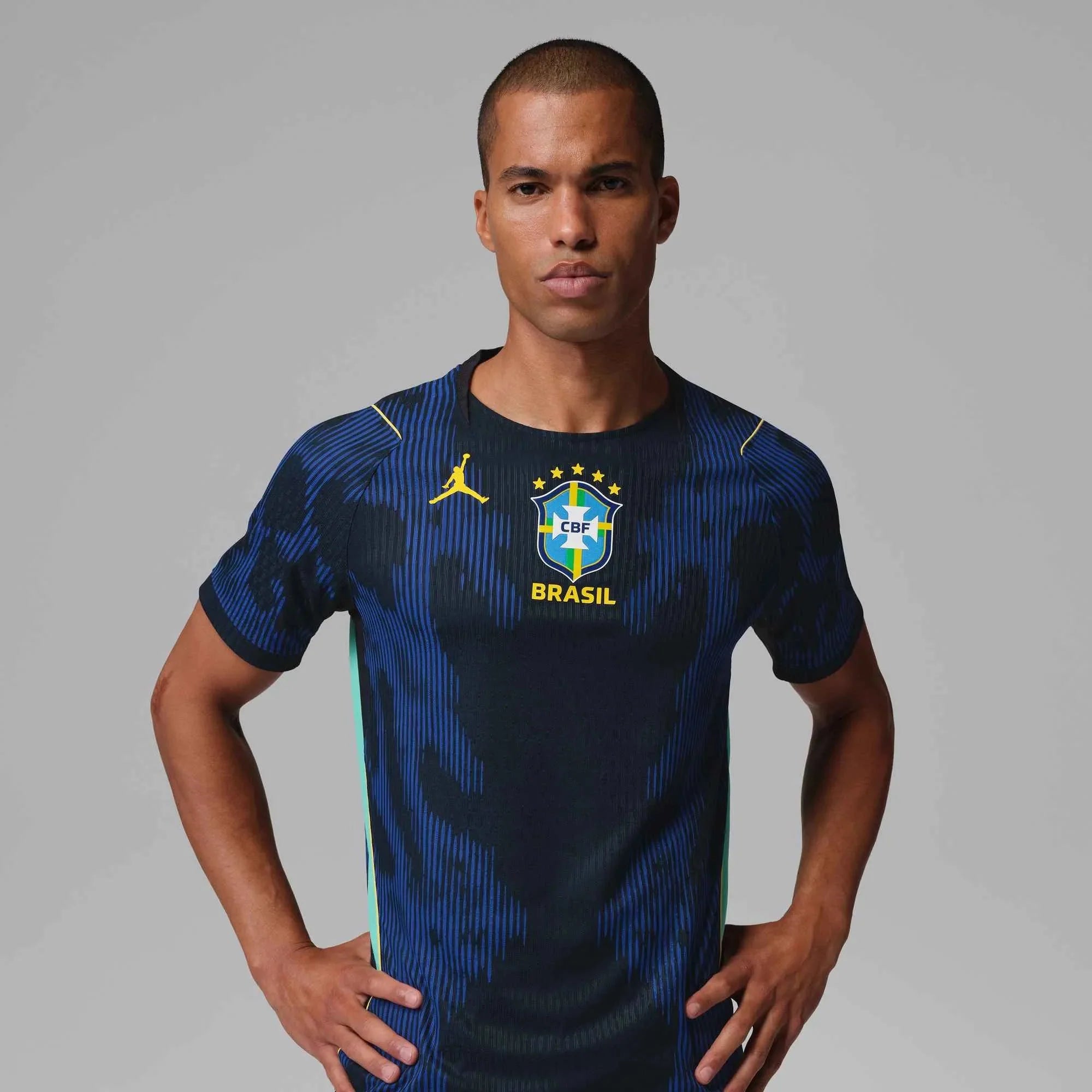 Nike 2026 Brazil Men's Authentic Away Soccer Jersey