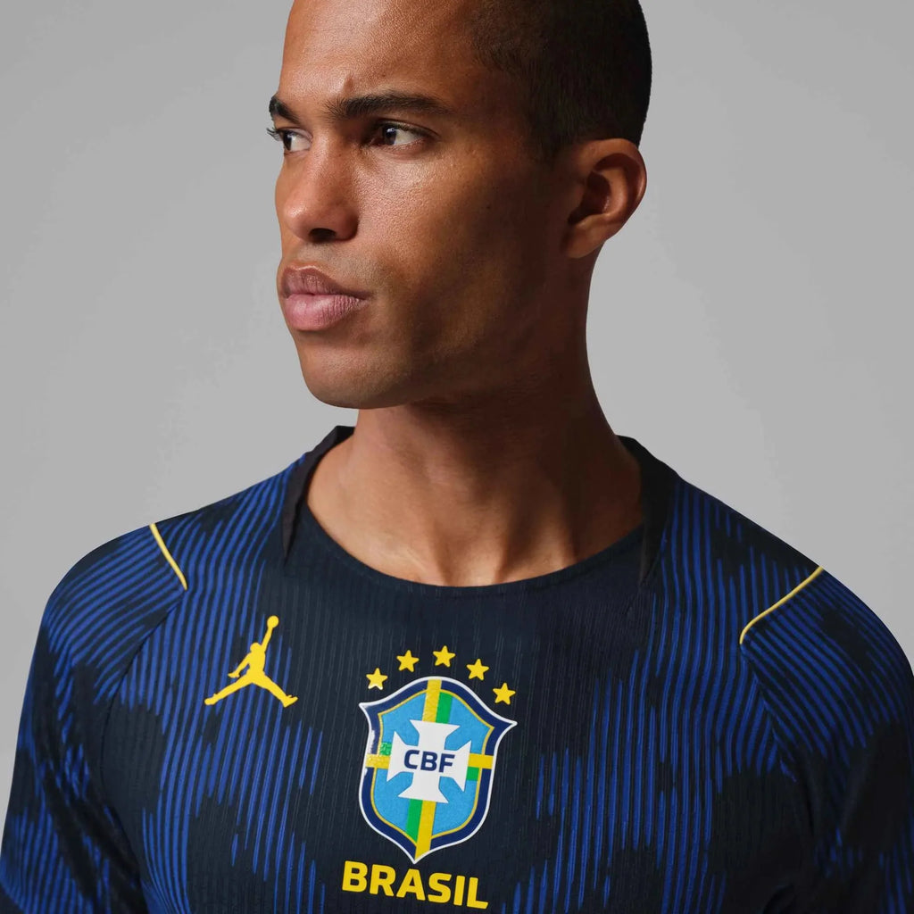 Nike 2026 Brazil Men's Authentic Away Soccer Jersey