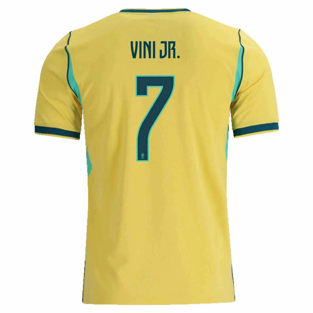 Nike 2026 Brazil Youth Authentic Home Soccer Jersey
