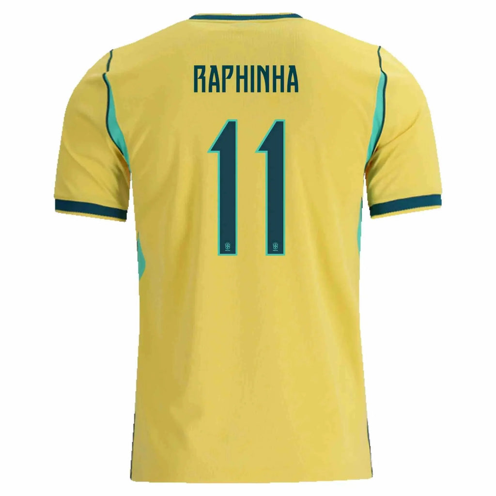 Nike 2026 Brazil Men's Stadium Home Soccer Jersey