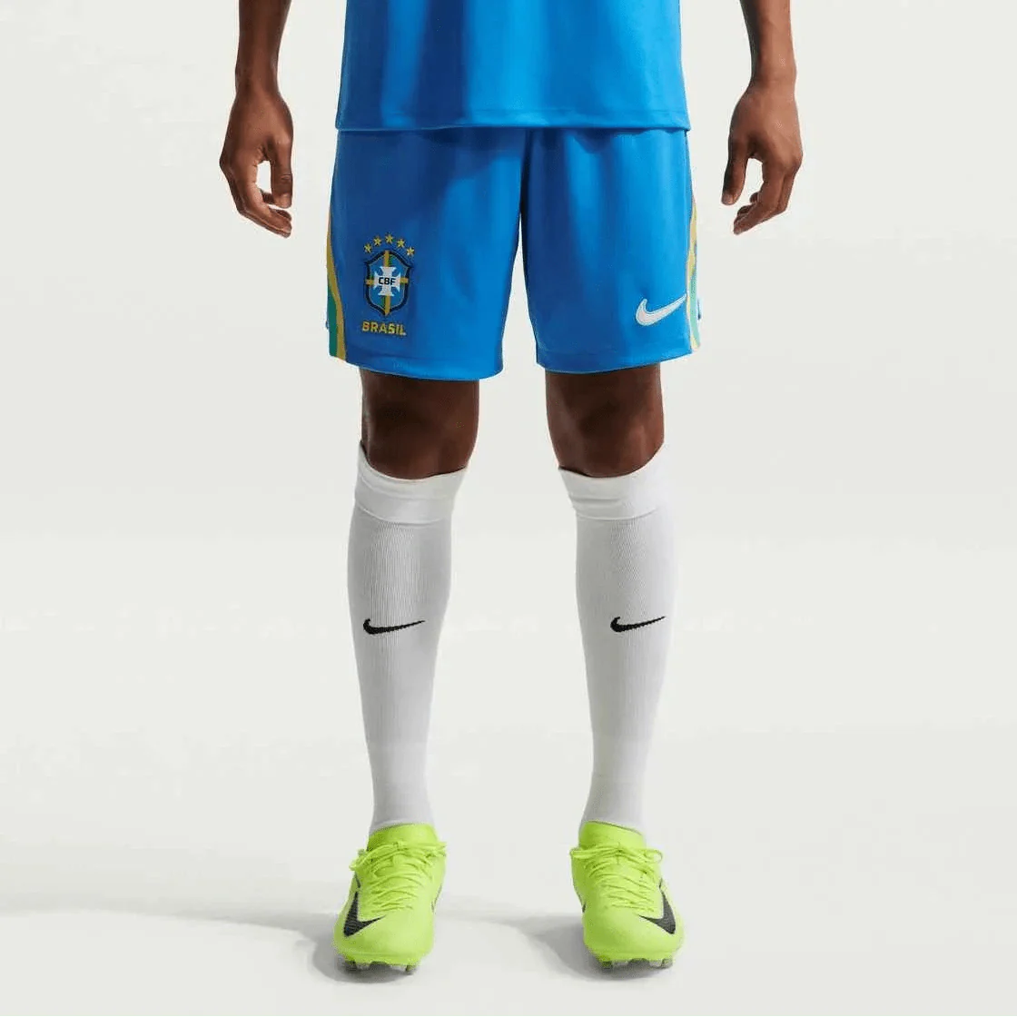 Nike 2026 Brazil Men's Stadium Home Shorts
