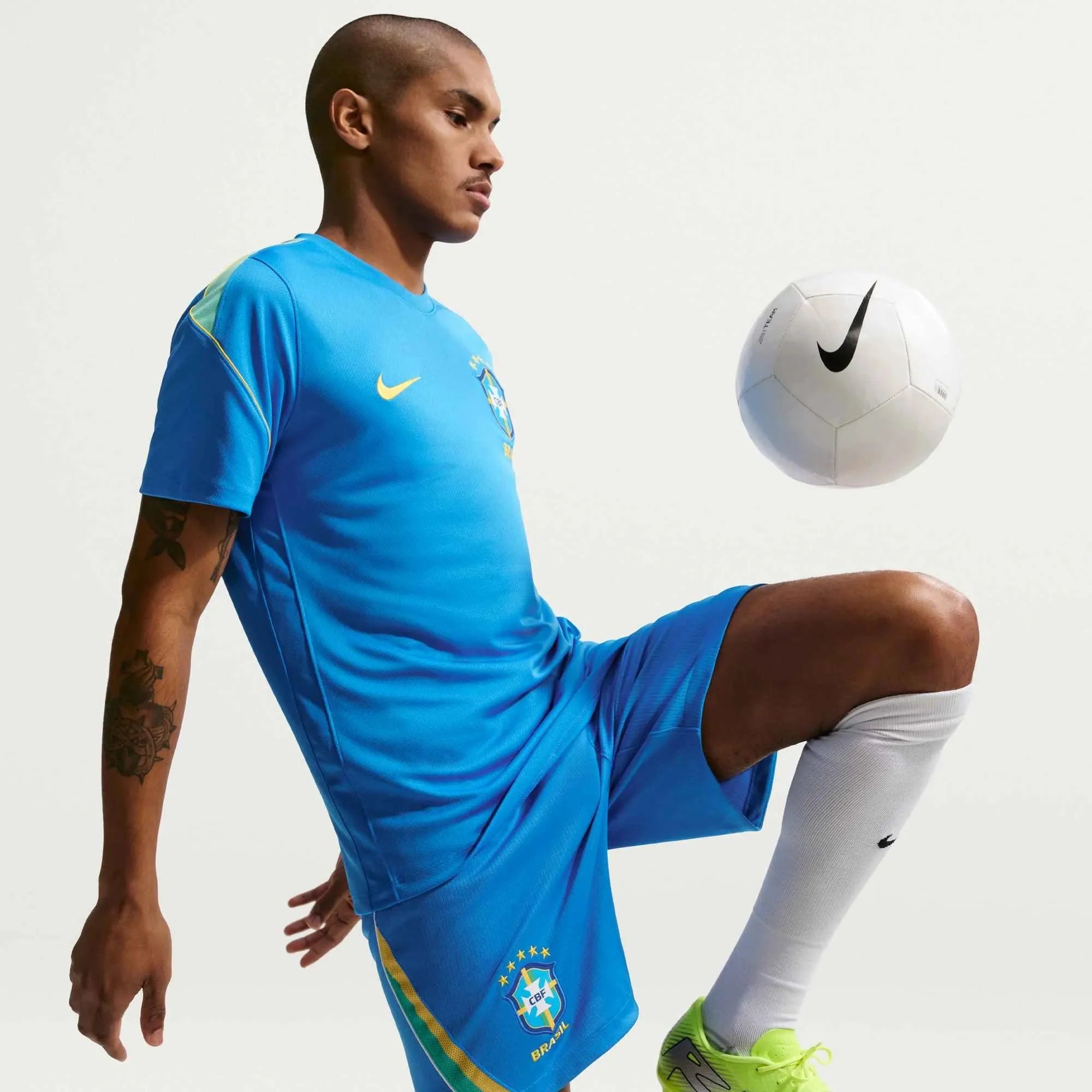 Nike 2026 Brazil Men's Stadium Home Shorts