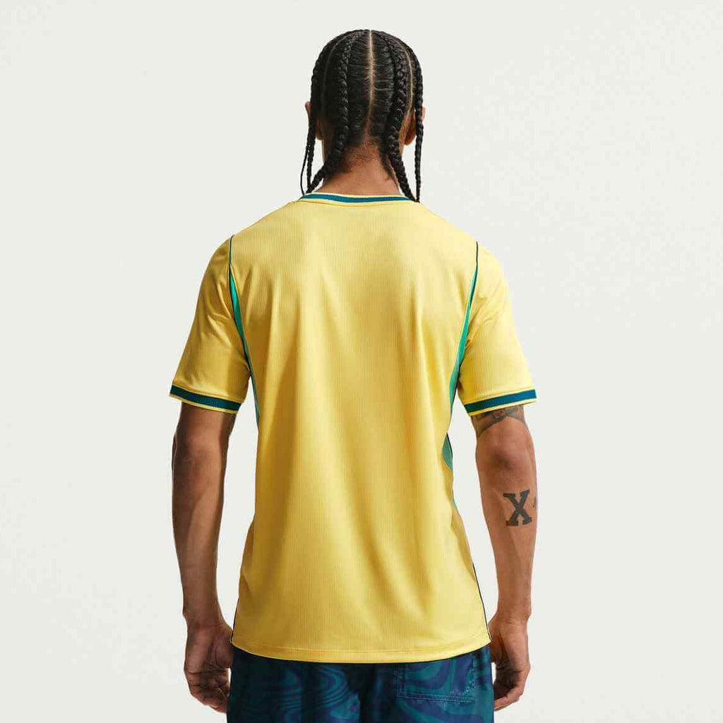 Nike 2026 Brazil Men's Stadium Home Soccer Jersey