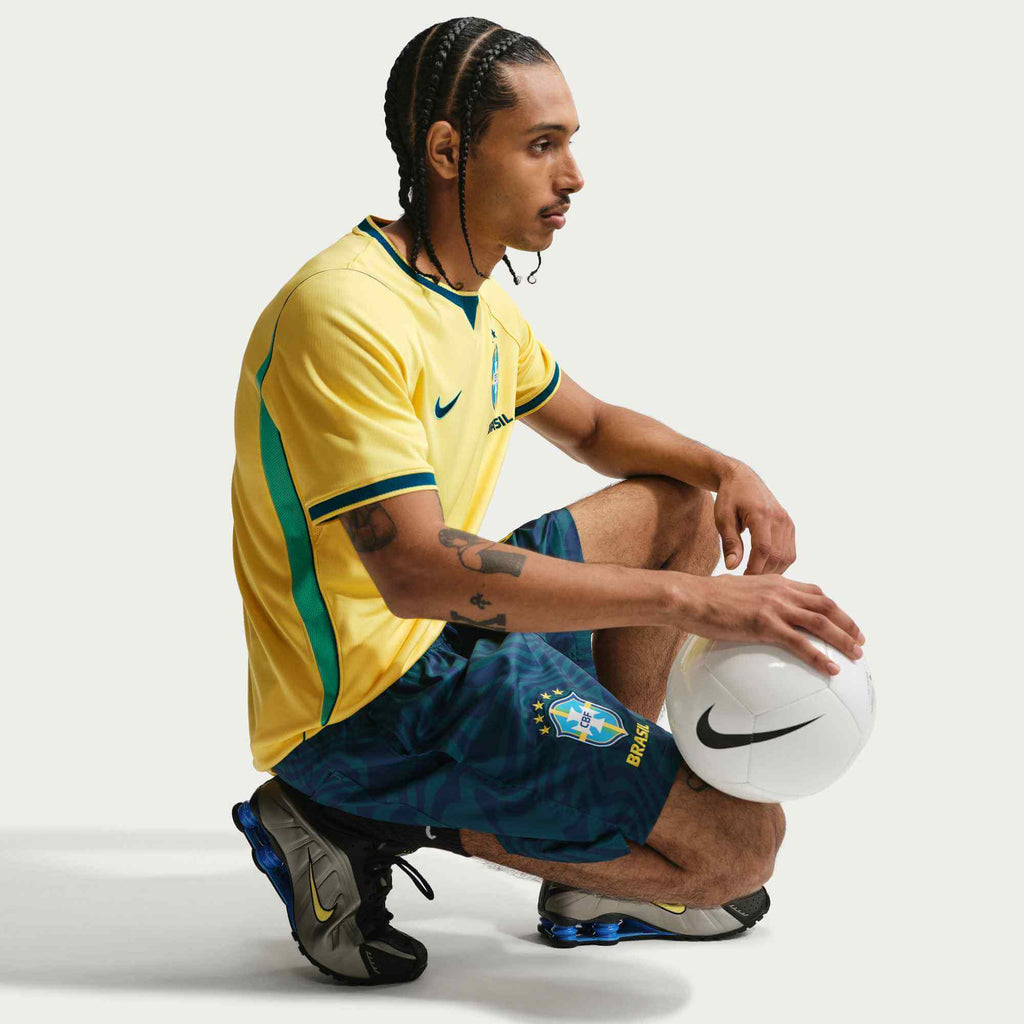 Nike 2026 Brazil Men's Stadium Home Soccer Jersey