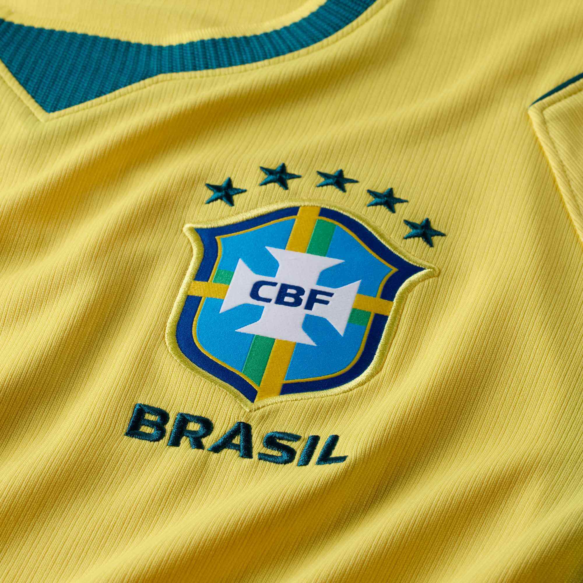 Nike 2026 Brazil Men's Stadium Home Soccer Jersey
